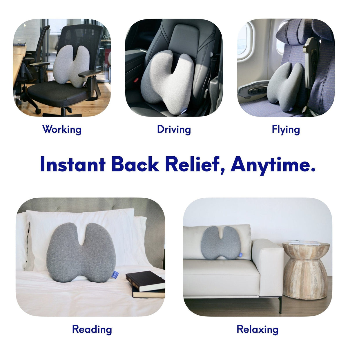 Ergonomic Back Support Pillow