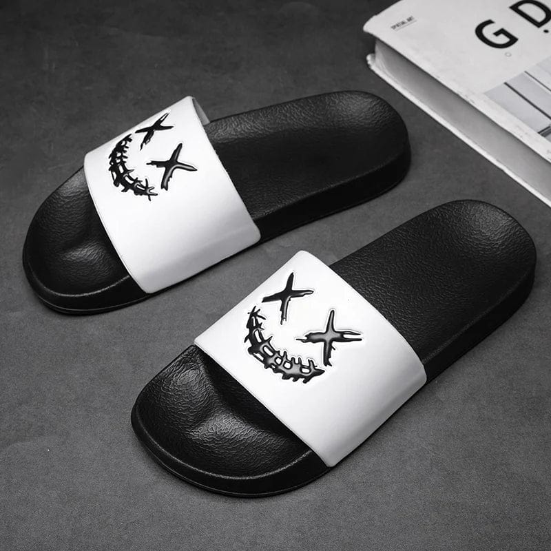 Shoes Summer Men'S Slippers Shoes Man Soft Slides Non-Slip Casual Indoor Outdoor EVA Sandals Beach Garden Fashion for Youngster