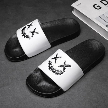 Shoes Summer Men'S Slippers Shoes Man Soft Slides Non-Slip Casual Indoor Outdoor EVA Sandals Beach Garden Fashion for Youngster