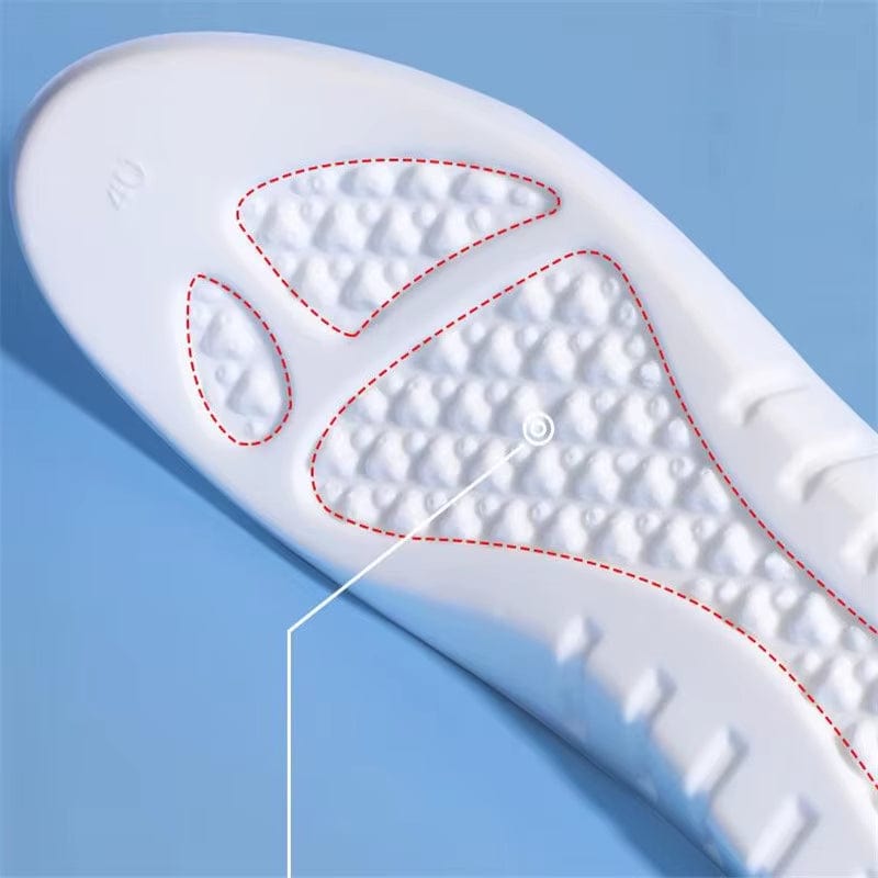 New Super Thick Memory Foam Insoles for Shoes Sole Cushion Running Insoles for Feet Man Women Orthopedic Insoles