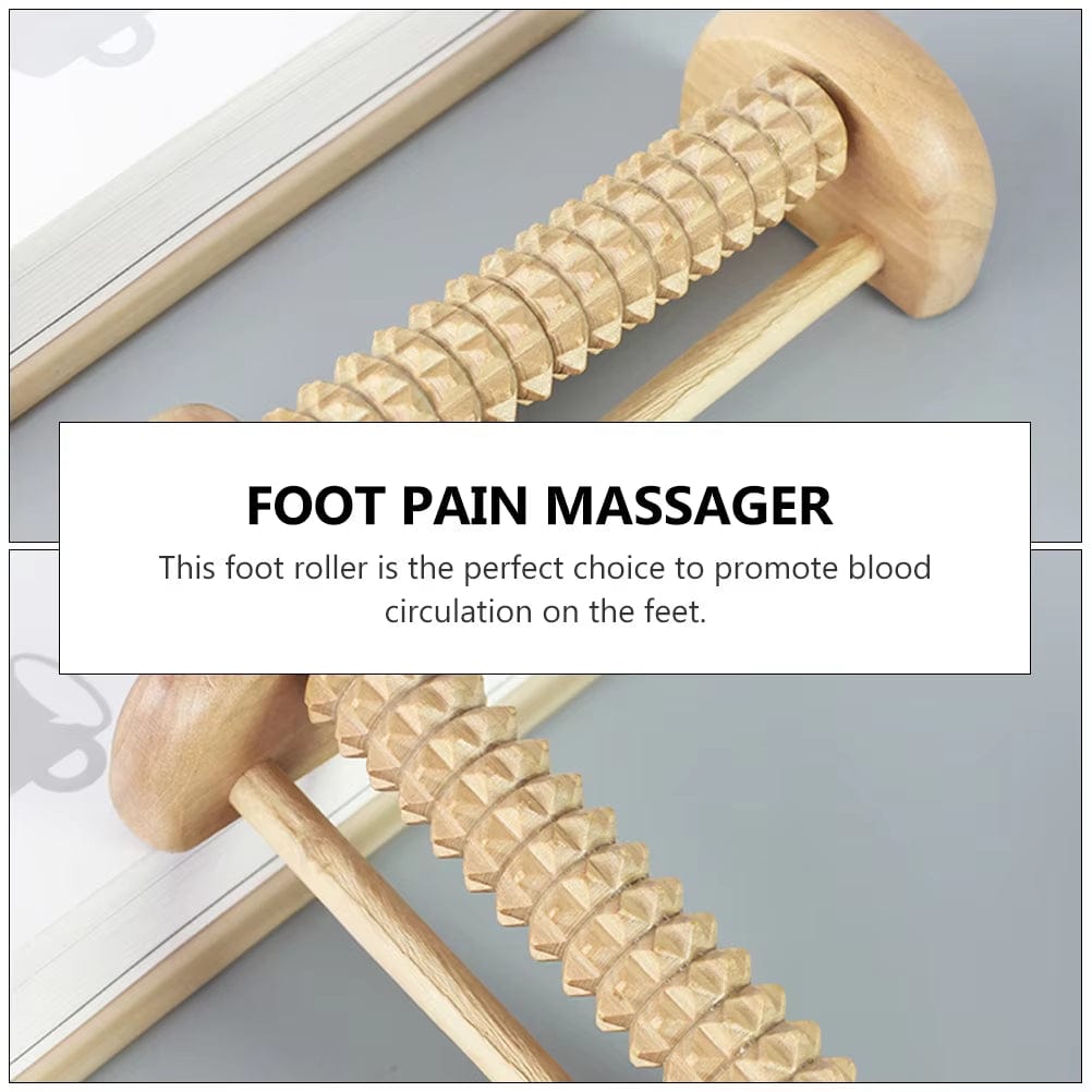 Foot Massager Plantar Fasciitis Relief Roller Stress Pedicure Tool Household Portable Lotus Tree Thin Socks Barefoot