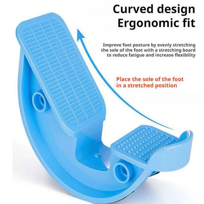 Stretching Wheel Home Fitness Pedal Calf Stretcher Balance Trainer Arm Calf Ankle Stretching Board, Foot Stretcher Household