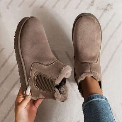 SnugFit™ Winter Boots – Slip Into Warmth and Style This Season!