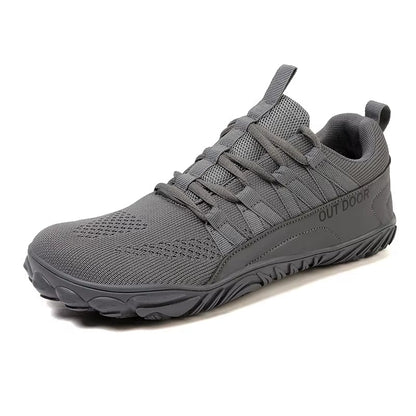 New 2025 Unisex Wider Hiking Shoes Breathable Mesh Barefoot Wide-Toed Shoes Men Zero Drop Sole Walking Sneakers Large Size 39-46