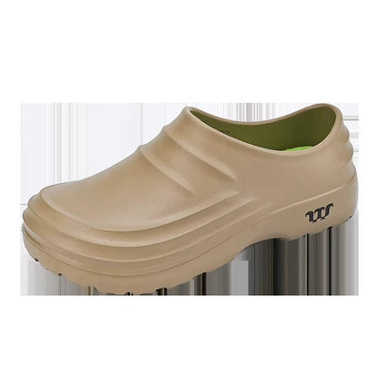 Summer Chef Shoes anti Slip and Oil Proof Work Shoes Lazy Slippers Casual Trendy Slippers One Step Fashion Shoes Sports Shoes