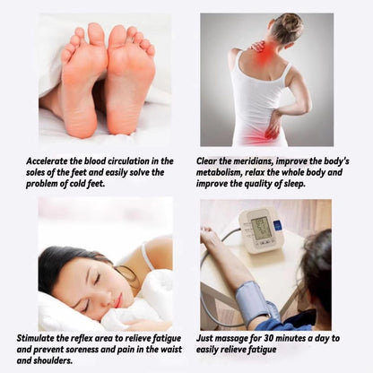Medical Magnetic Therapy Sports Insoles Massage Foot Weight Loss Slimming Acupressure Insole Anti-Fatigue Health Care Shoe Pads