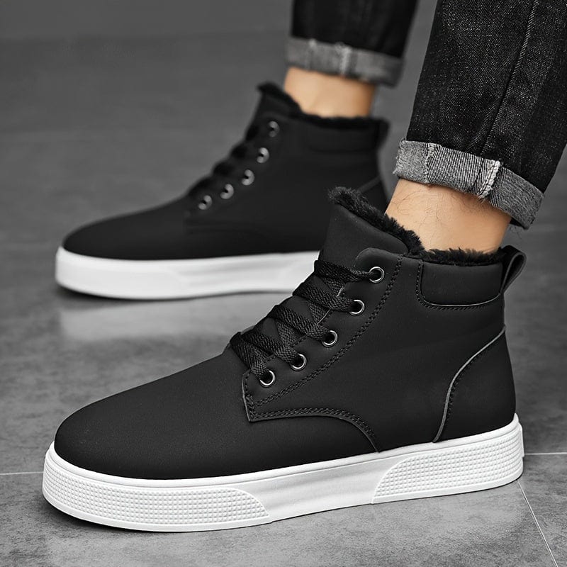 ThermaGrip™ Lace-Up Sneakers – Warm, Non-Slip Comfort