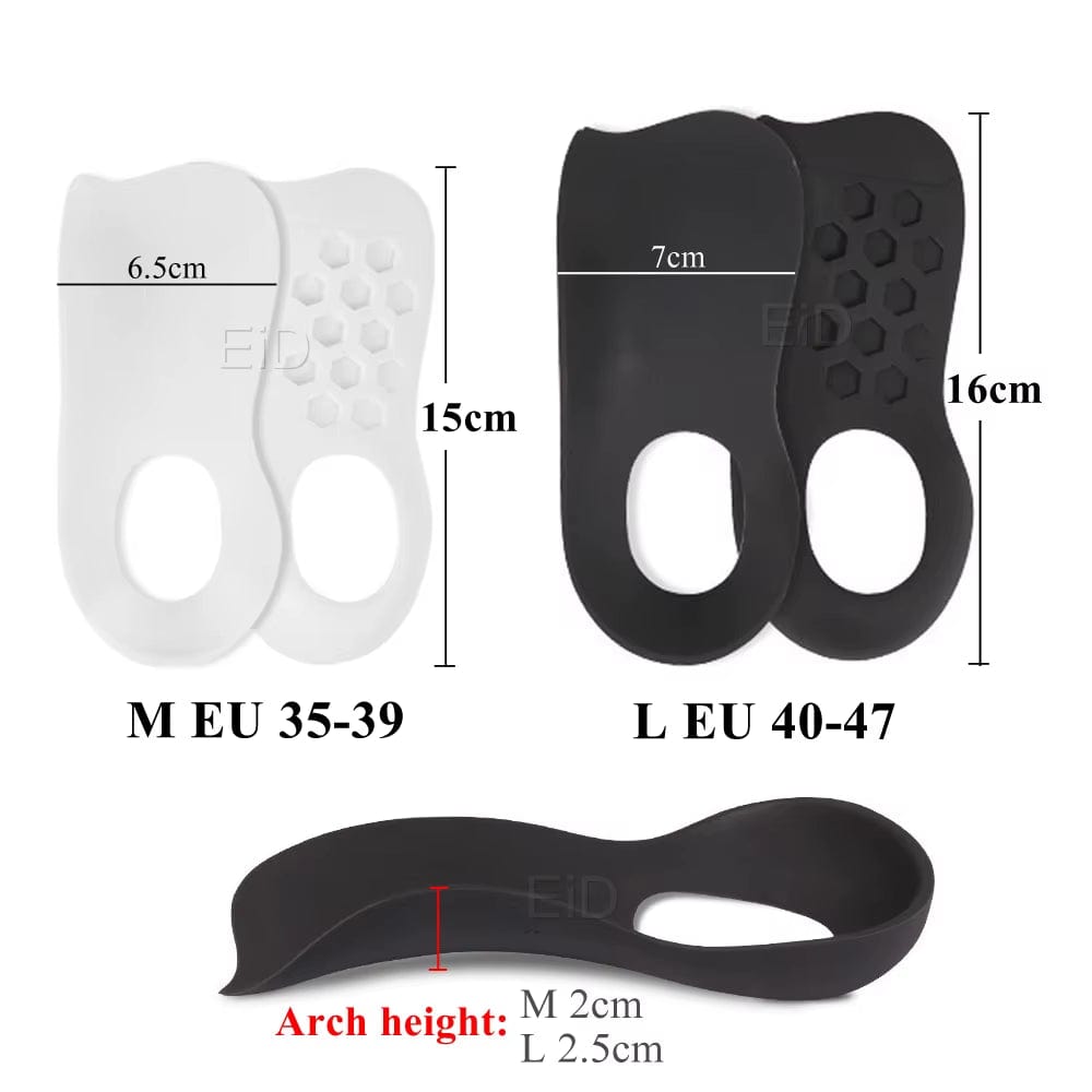 Xo-Legs Orthopedic Insoles Orthotics Flat Foot Health Sole Pad for Shoes Insert Arch Support Pad for Plantar Fasciitis Feet Care