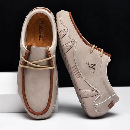 New Casual Shoes for Men Sneakers Handmade Soft Men Loafers plus Size 39-48 Men Moccasins Lightweight Boat Footwear