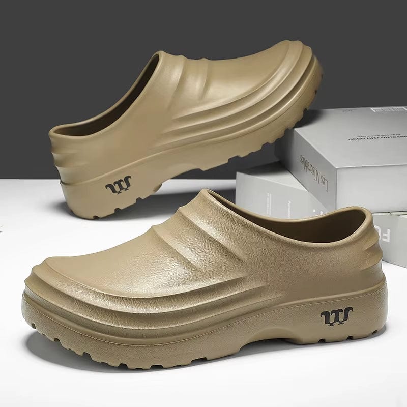 Summer Chef Shoes anti Slip and Oil Proof Work Shoes Lazy Slippers Casual Trendy Slippers One Step Fashion Shoes Sports Shoes
