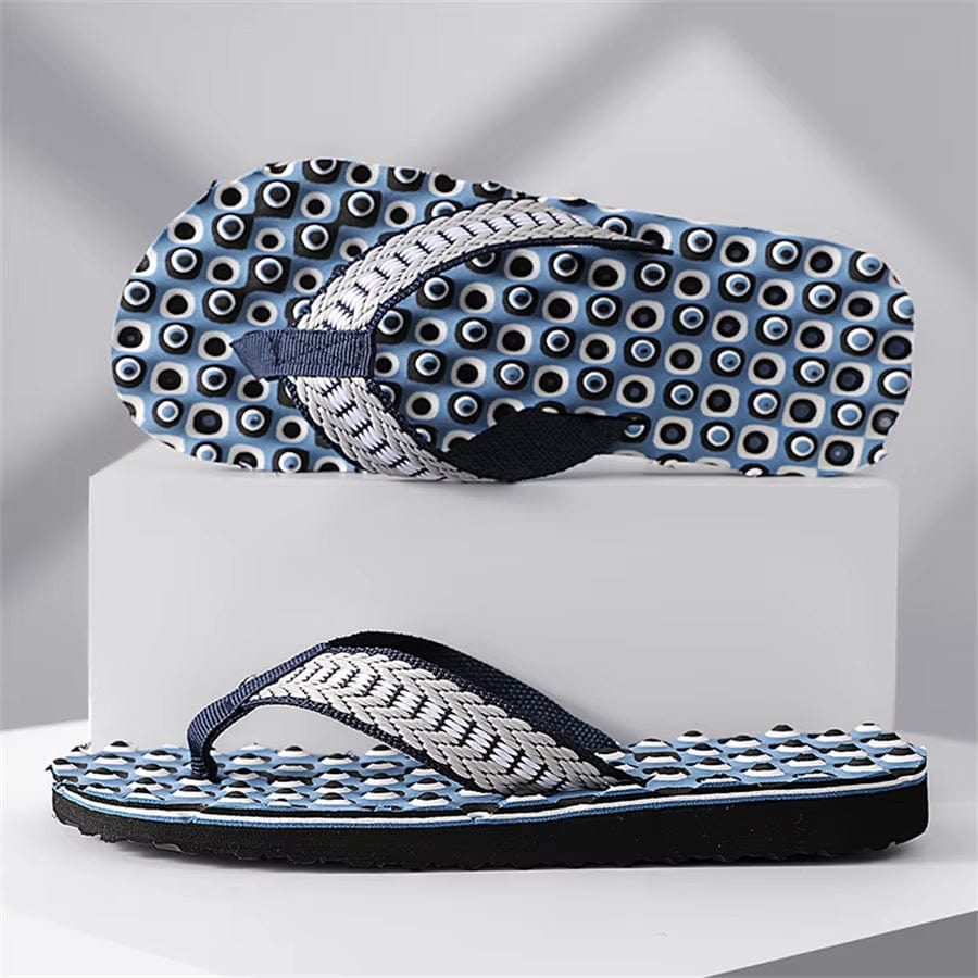 2025 Summer Men Flip Flops New Men'S Shoes Slippers Man Camouflage Fish Spine Sandals Fashion Interior Comfort Beach Garden Shoe