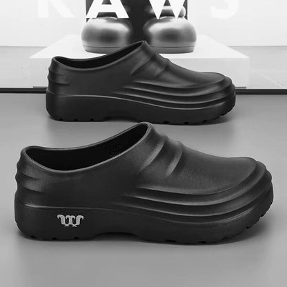Summer Chef Shoes anti Slip and Oil Proof Work Shoes Lazy Slippers Casual Trendy Slippers One Step Fashion Shoes Sports Shoes