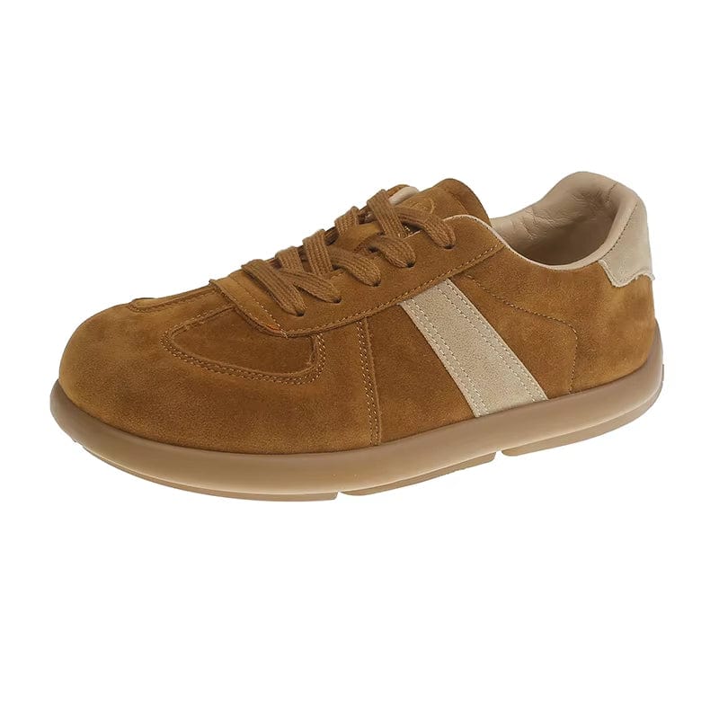Autumn New Fashion Trend Women'S Casual Shoes College Style Wide Toe Soft Comfortable Flat Shoes Outdoor Casual Sports Shoes