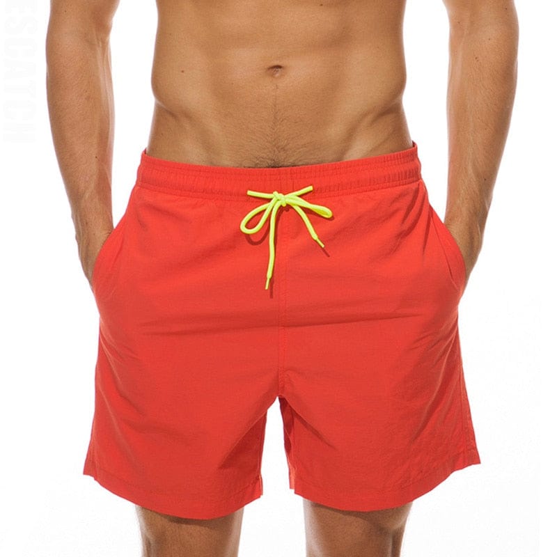 Unleash Your Beach Style: Man Swimwear Swim Shorts for Ultimate Comfort and Style!