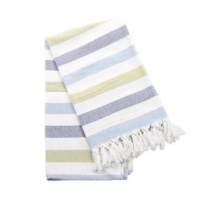 Turkish Sports™ Sauna & Beach Towel - Extra Large Terry Cloth with Tassel