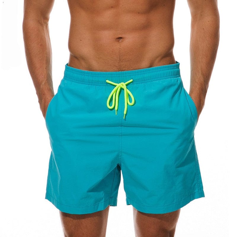 Unleash Your Beach Style: Man Swimwear Swim Shorts for Ultimate Comfort and Style!