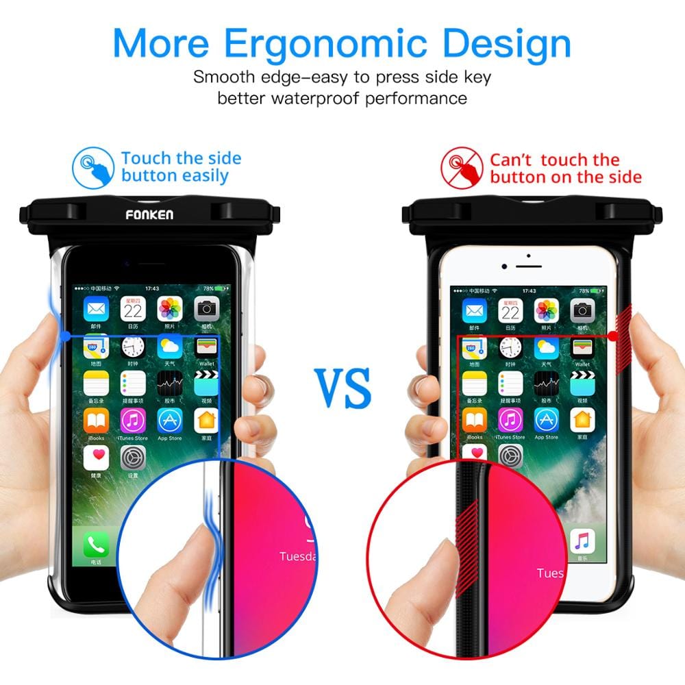 Ultimate Waterproof Phone Case: Full View Protection for Your Device!