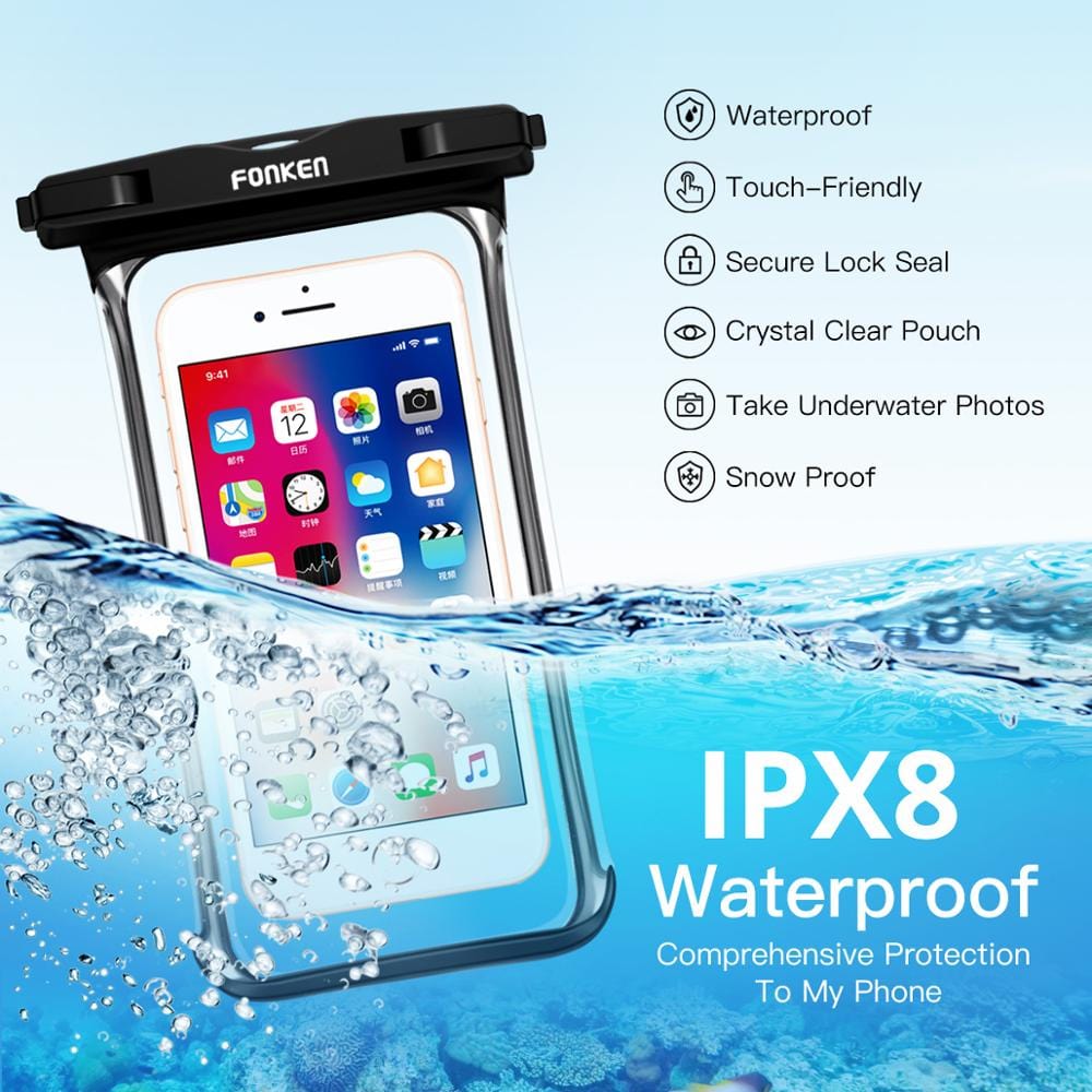 Ultimate Waterproof Phone Case: Full View Protection for Your Device!