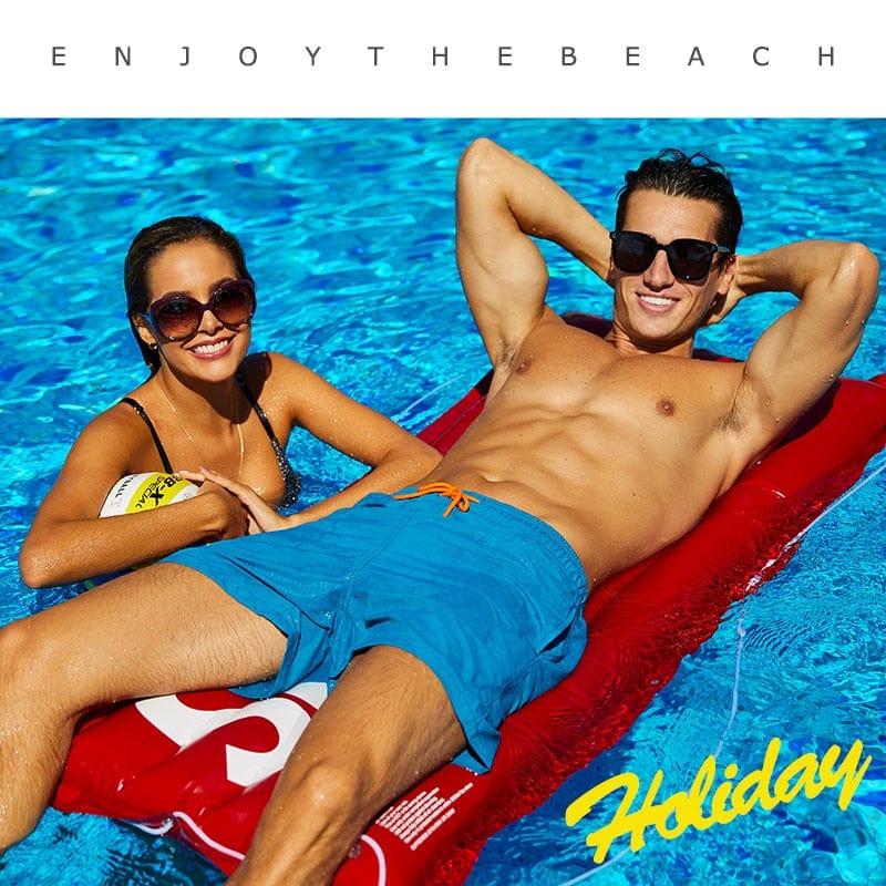 Unleash Your Beach Style: Man Swimwear Swim Shorts for Ultimate Comfort and Style!