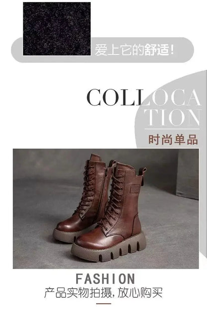 ColdGuard™ Ankle Boots – Plush Warmth, Rugged Style!