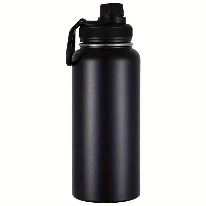 HydraVault™ 32oz Insulated Steel Flask – Stay Hot or Cold for Hours, Wherever You Go!