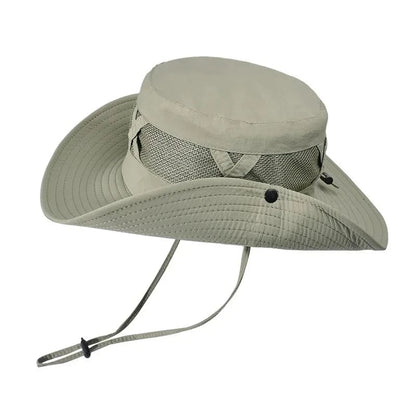 SunArmor™ Airflow Bucket Hat – Ultimate UPF 50+ Sun Protection Without the Sweat!