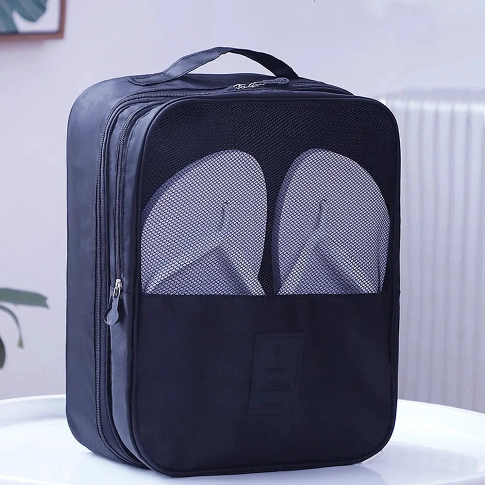 🎒 KickStash™ – The Ultimate Travel Shoe Pouch