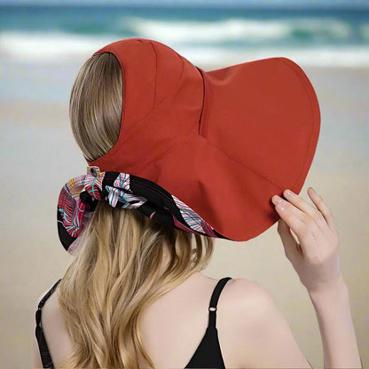 SunGuard™ 50 UPF+ Cotton Boho Shield Hat – Stay Stylishly Protected with 360° Sun Defense!