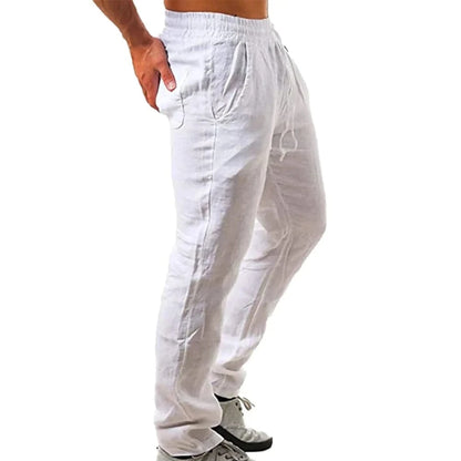 Elevate Your Style: Men's Luxury Cotton Linen Pants