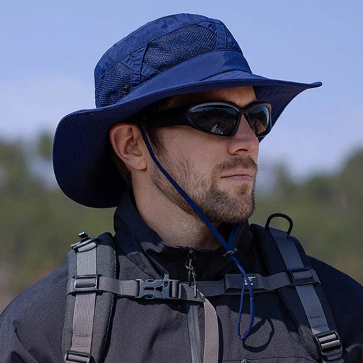 SunArmor™ Airflow Bucket Hat – Ultimate UPF 50+ Sun Protection Without the Sweat!