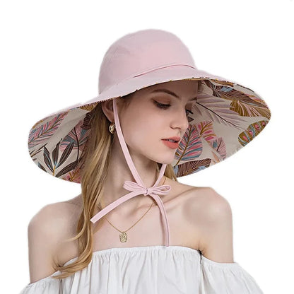 SunGuard™ 50 UPF+ Cotton Boho Shield Hat – Stay Stylishly Protected with 360° Sun Defense!