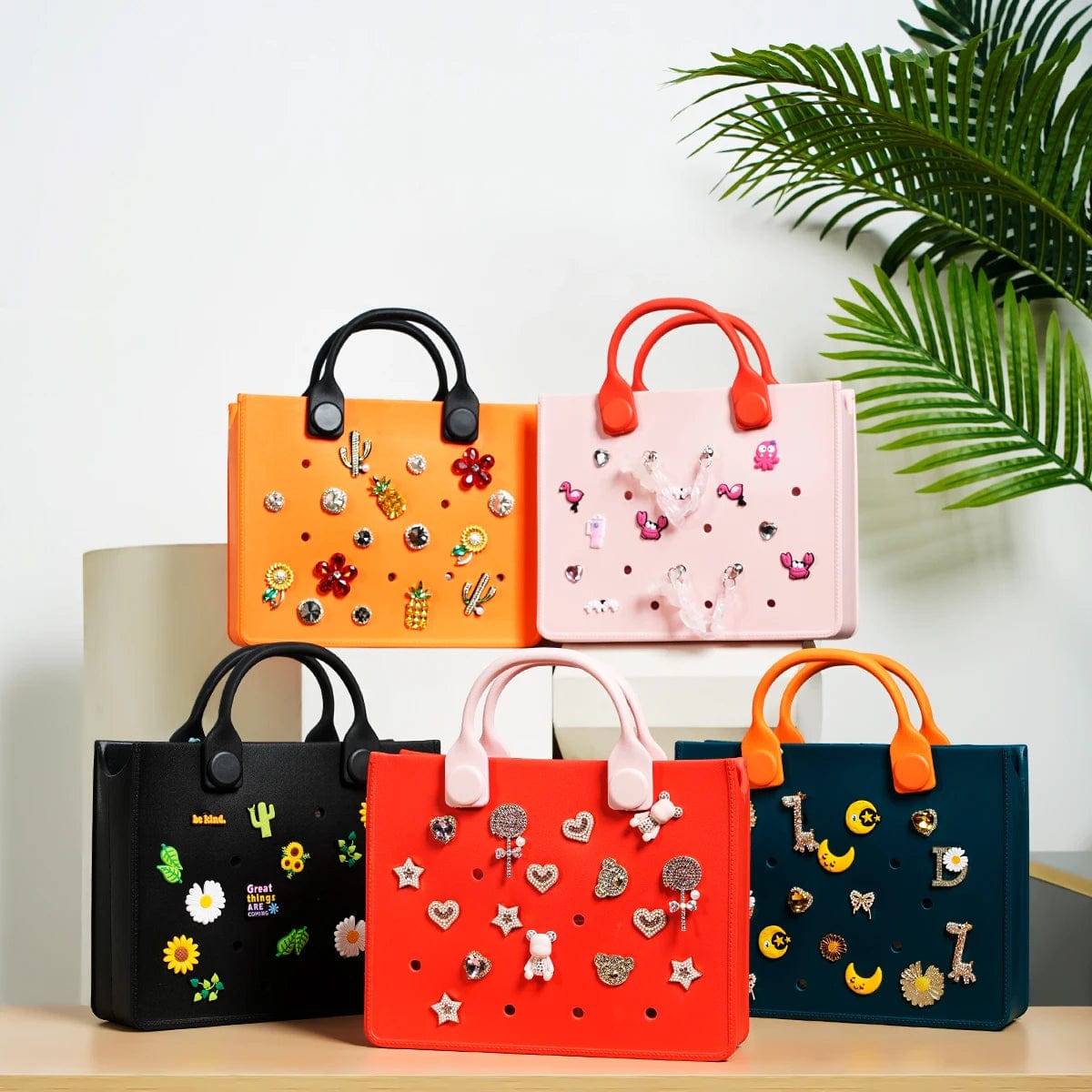 SunSplash Chic™ Soft Silicone Beach Tote - Personalized Elegance for Every Occasion