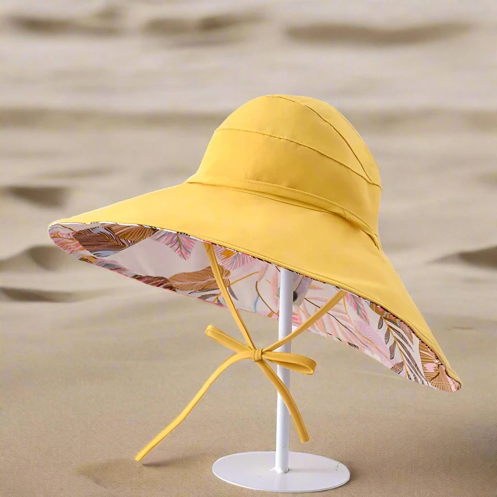 SunGuard™ 50 UPF+ Cotton Boho Shield Hat – Stay Stylishly Protected with 360° Sun Defense!