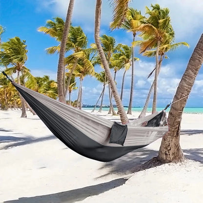 SoloNest™ Portable Camping Hammock — Your Personal Escape Anywhere, Anytime!