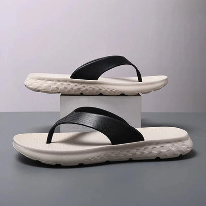 Cushion Men'S Flip Flop Exposed Toes Lightweight Men'S Beach Shoes with Arch Support Comfortable Casual Sandals Slippers for Men