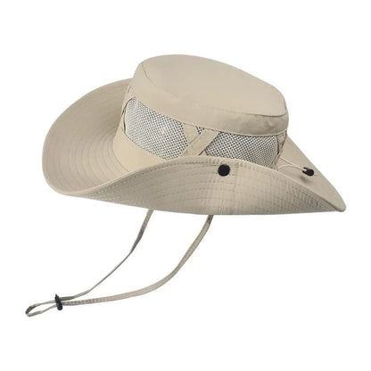 SunArmor™ Airflow Bucket Hat – Ultimate UPF 50+ Sun Protection Without the Sweat!