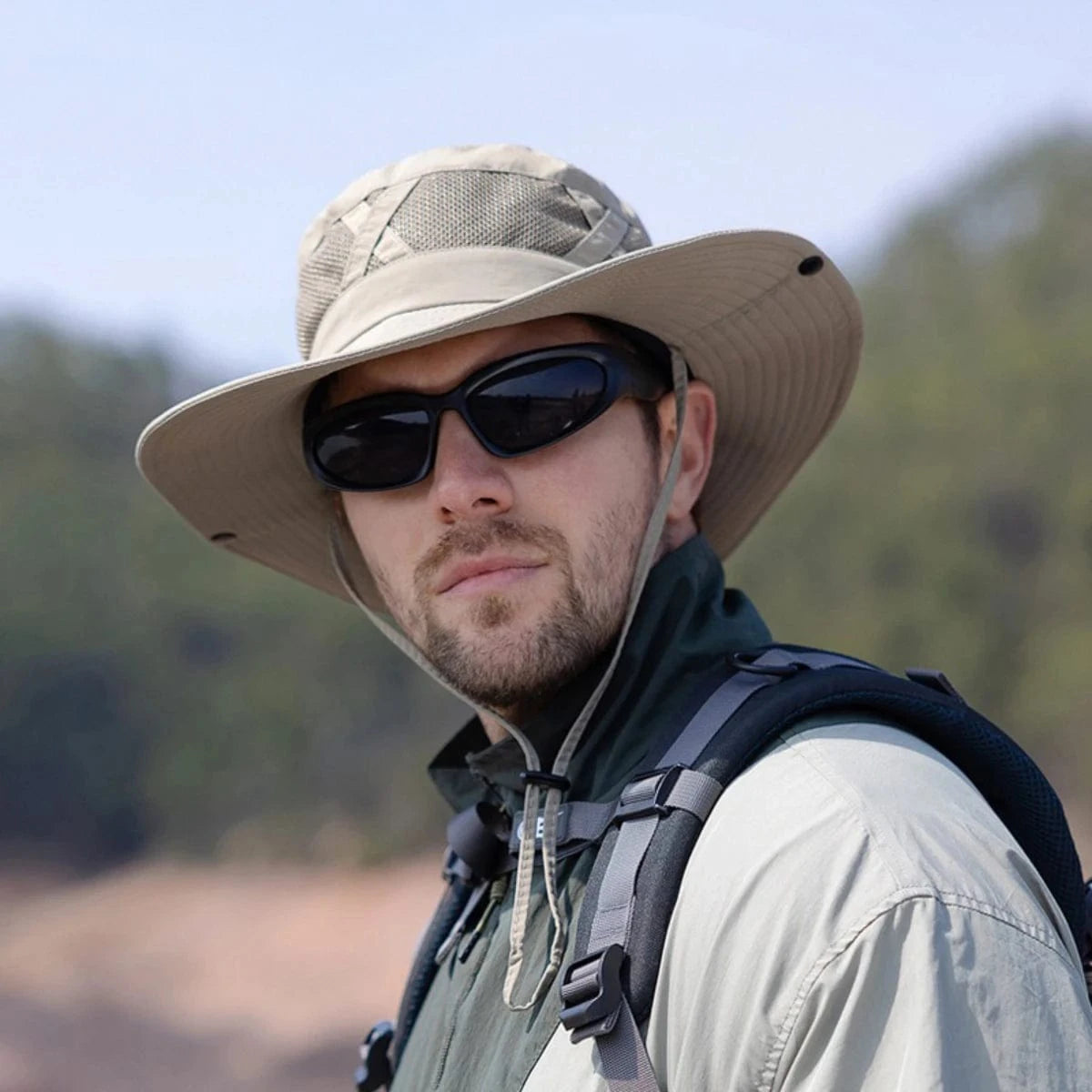 SunArmor™ Airflow Bucket Hat – Ultimate UPF 50+ Sun Protection Without the Sweat!