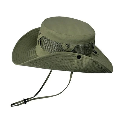 SunArmor™ Airflow Bucket Hat – Ultimate UPF 50+ Sun Protection Without the Sweat!