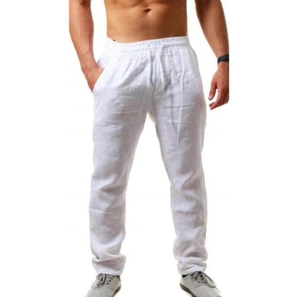 Elevate Your Style: Men's Luxury Cotton Linen Pants