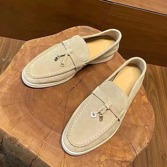 StrideEase™ Men's Canvas Loafers – Slip Into Effortless Comfort & Everyday Style