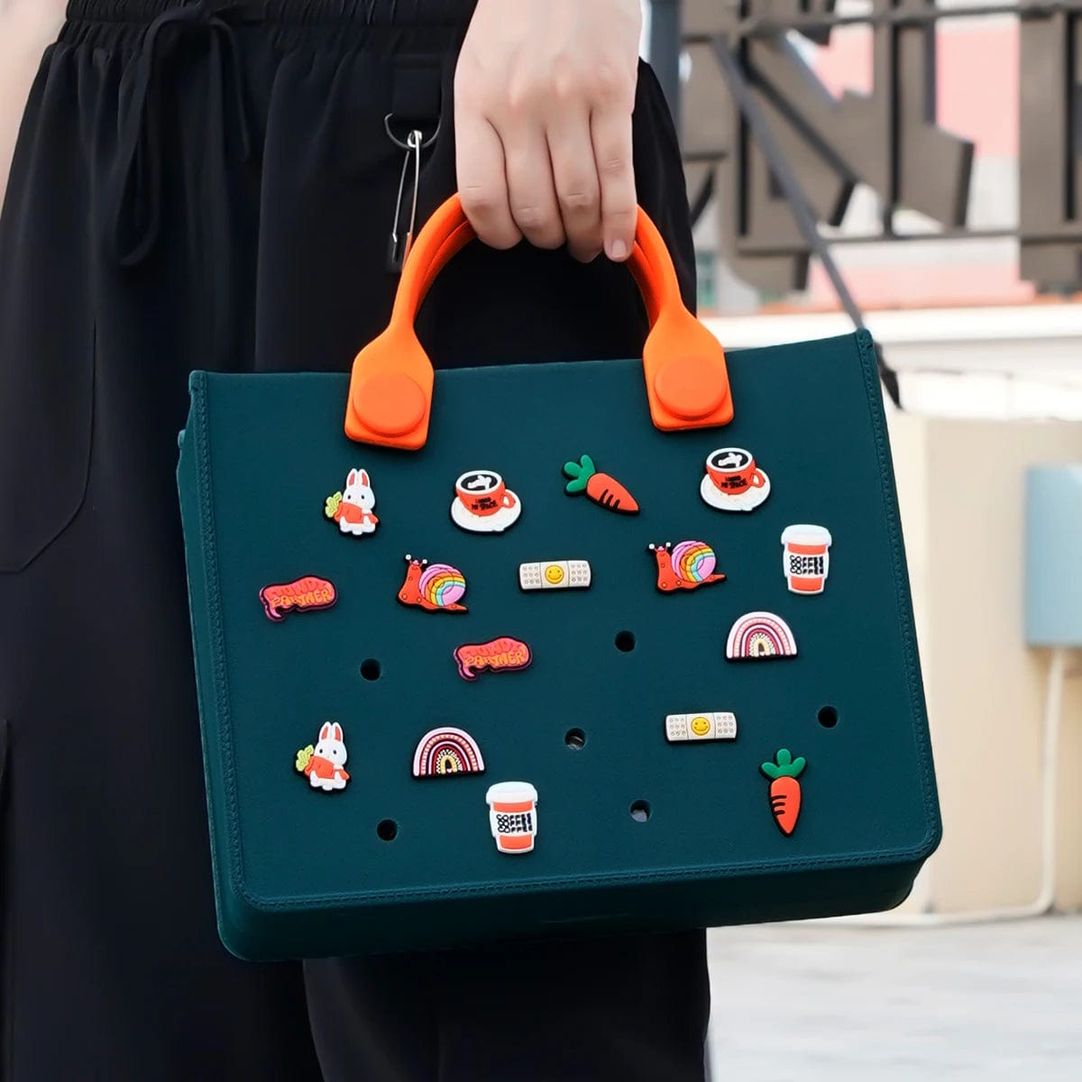 SunSplash Chic™ Soft Silicone Beach Tote - Personalized Elegance for Every Occasion