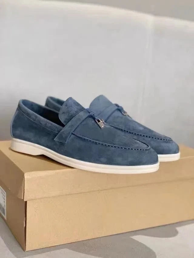 StrideEase™ Men's Canvas Loafers – Slip Into Effortless Comfort & Everyday Style