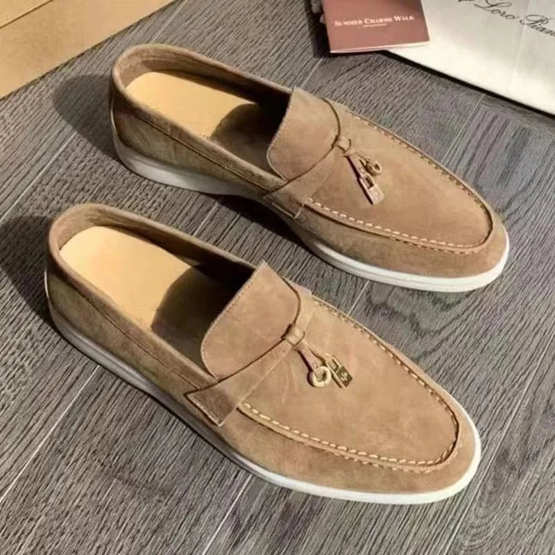 StrideEase™ Men's Canvas Loafers – Slip Into Effortless Comfort & Everyday Style
