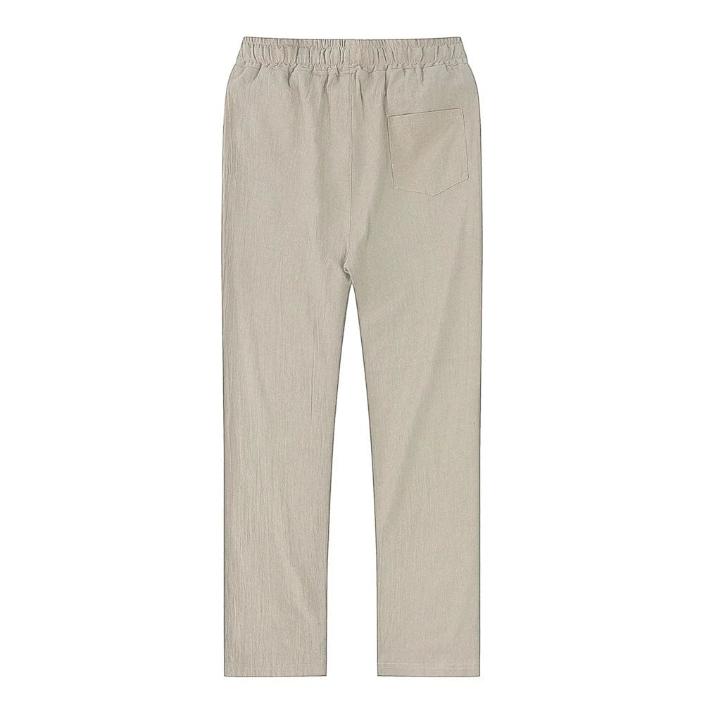 Elevate Your Style: Men's Luxury Cotton Linen Pants