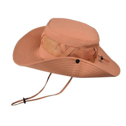 SunArmor™ Airflow Bucket Hat – Ultimate UPF 50+ Sun Protection Without the Sweat!