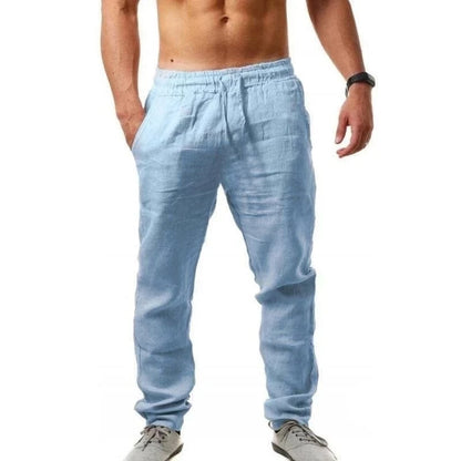 Elevate Your Style: Men's Luxury Cotton Linen Pants