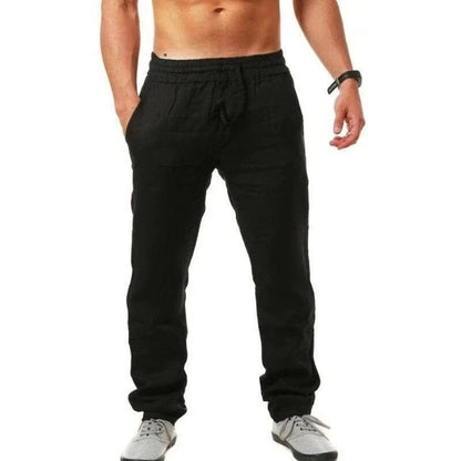 Elevate Your Style: Men's Luxury Cotton Linen Pants