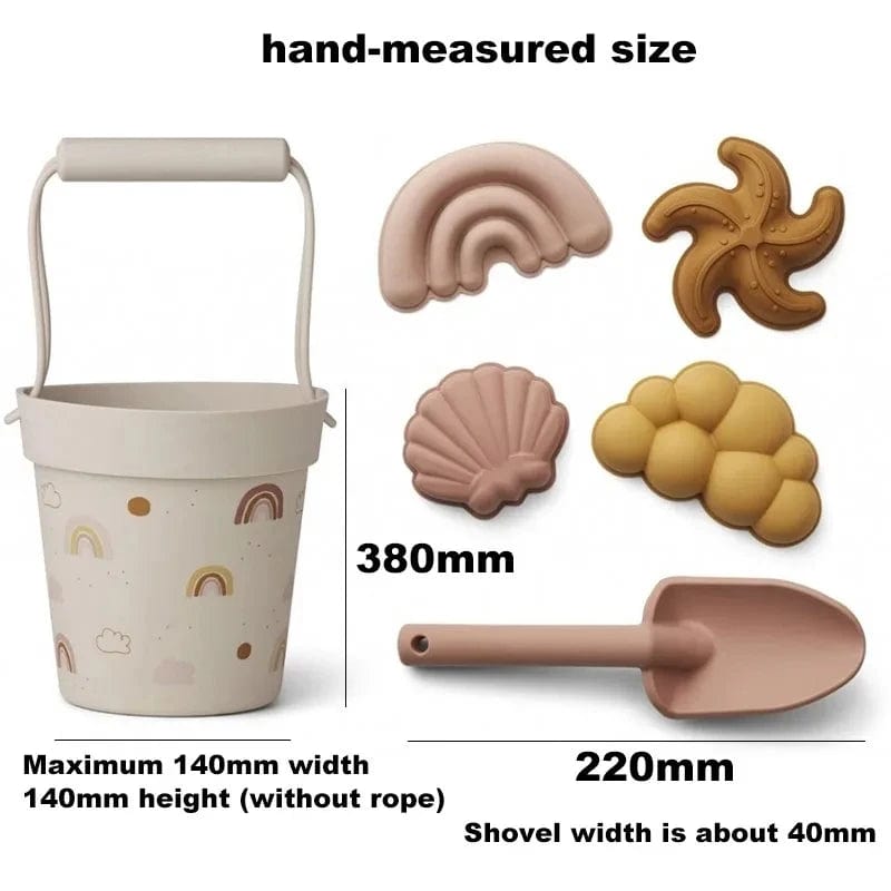 Kids Sand Mold Tools Set™: Eco-Friendly Silicone Beach Toys for Endless Summer Fun