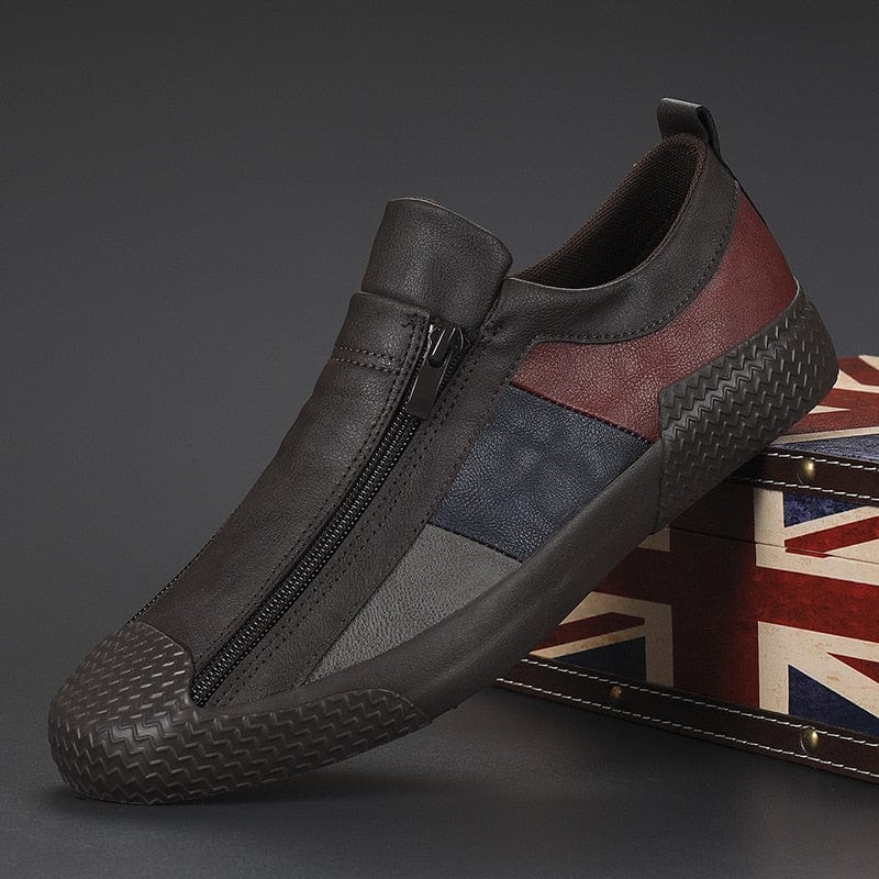LuxeLeather™ - Handmade Leather Casual Shoes for Men