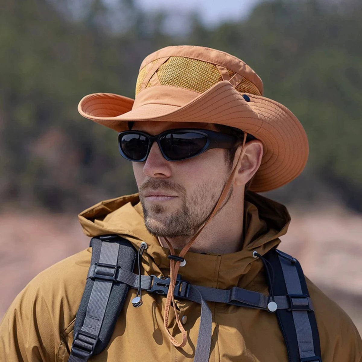 SunArmor™ Airflow Bucket Hat – Ultimate UPF 50+ Sun Protection Without the Sweat!